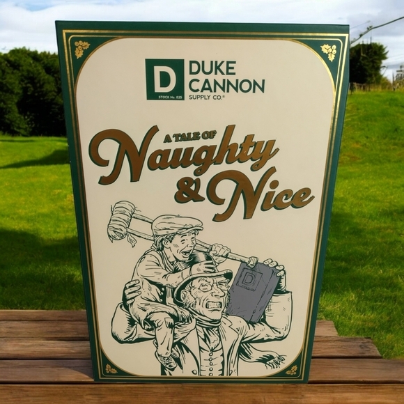 duke cannon Other - Naughty or Nice Soap 4 Bars Gift Set Duke Cannon Lump Of Coal, Sawtooth, Burbon
